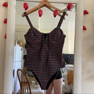 Revolve X House of Harlow 1960 Vinita Bodysuit